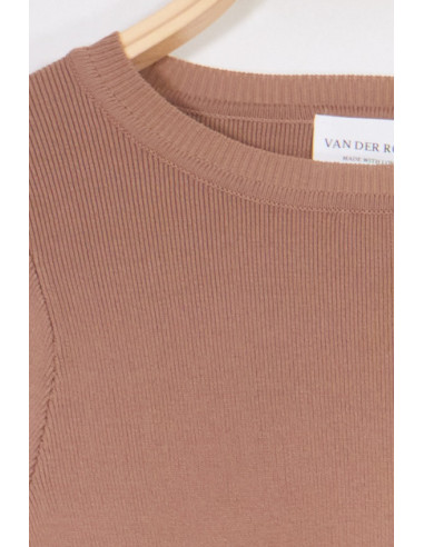 1513 CROP TOP MANCHES LONGUES COL ROND 