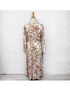 497-A ROBE LONGUE IMPRIMEE 2