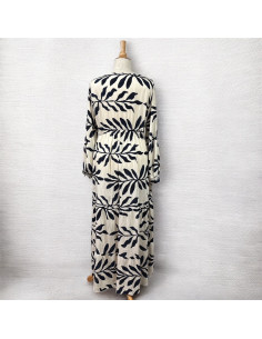 497-B ROBE LONGUE IMPRIMEE 2