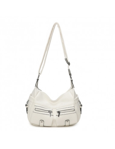 E8252 SAC BANDOULIERE AVEC POCHES COTE